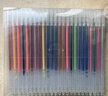 离草 24色混装彩色闪光啫喱笔 手账专用亮晶晶发光闪粉 儿童闪亮变色荧光流沙珠光绘画笔记本涂鸦 实拍图