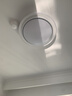 雷士（NVC）LED吸顶灯现代简约卧室书房过道阳台IP40照明 如雪黑36W  实拍图