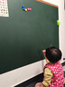 飞博士墨绿色90*120cm磁性黑板墙贴可移除儿童画板创意涂鸦墙环保可擦写无尘黑板磁吸家用学生磁力小黑板 实拍图