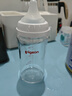 贝亲（Pigeon）玻璃奶瓶宽口径防胀气240ml L号奶嘴 6月+ AA188  实拍图