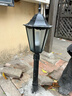 凯优美（KAIYOUMEI） 欧式复古庭院灯 别墅花园草地灯 铝材防锈路灯 户外防水景观灯 0.8米黑色（接电款+LED灯泡） 实拍图