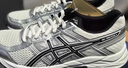 亚瑟士ASICS男鞋透气跑鞋运动鞋缓震舒适跑步鞋 GEL-CONTEND 4 灰色/深灰色 44.5 实拍图
