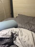 水星家纺四件套纯棉100%a类全棉床上床单被套被芯学生宿舍0.9m床中号云灰 实拍图