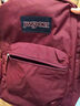 JANSPORT杰斯伯双肩包男背书包女学生校园电脑包 47LW04S 深紫酒红 实拍图