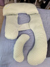 多米贝贝（Tomibaby）孕妇枕头护腰侧睡枕U型枕多功能托腹抱枕靠枕孕妇睡枕孕妇礼物 实拍图