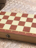 DALYKATE【人气推荐】国际象棋实木高档儿童磁性便携西洋棋子国际象棋比赛 24cm小号象棋(送双后) 实拍图