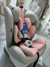 Heekin德国 儿童安全座椅汽车用0-4-12岁婴儿宝宝360度旋转ISOFIX硬接口 时尚粉(ISOFIX+360度旋转) 实拍图