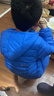 Skechers斯凯奇羽绒服儿童秋冬男童女童外套保暖童装P424K076/P425K050 公主蓝/007G 150 cm 实拍图