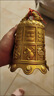 铜八仙法器寺庙铜钟摆件八宝铜铃铛挂件平安钟铜八仙挂件 铜钟高约13厘米 实拍图