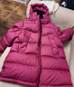 保姆鹅  【风墙】儿童羽绒服宝宝中长款护脸加厚外套保暖童装[NG2664] 石榴粉 120 实拍图