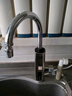 奥克斯（AUX）电热水龙头热水器加热水龙头快速热水变频恒温厨房下进水 【大屏数显】电镀银+漏保插头+万向喷头 实拍图