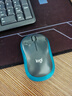 罗技（Logitech）M220 轻音鼠标 无线鼠标 办公鼠标 对称鼠标 带无线微型接收器 灰黑色 实拍图