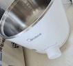 美的（Midea）电煮锅 电炒锅 便携式折叠锅 分体式小电锅 316L不锈钢 0涂层旅行出差烧水电水壶多功能锅XZC16X01 实拍图