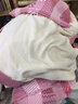 多妙屋女童毛衣儿童秋冬纯棉针织打底衫大童加绒厚毛线衣10899粉色130 实拍图