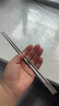 唐宗筷 316L不锈钢筷子10双装 防滑 家用筷子 酒店公筷一人一双可定制 实拍图