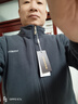 罗蒙（ROMON）夹克男士秋冬休闲潮流仿羊羔绒立领抓绒衣柔软摇粒绒外套男灰A3XL 实拍图