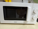 海尔（Haier）快捷微波炉 政府补贴 家用小型 360°转盘加热 旋钮操控 易洁内胆 白色HW-M20J1W 实拍图