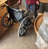 怡辉（YIHUI）轮椅老人专用出行轻便折叠医用年轻人骨折便携式手动推车lyyh112 实拍图