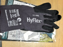 安思尔（Ansell）防护手套丁腈发泡涂层防滑耐磨抗撕裂加工打磨机械维护劳保手套 11-840（1双） 9/L 实拍图
