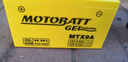 MOTOBATT百特电池适用五羊新大洲本田力帆阿普利亚比亚乔雅马哈摩托车电瓶 MTX9A YTX9-BS YT12A-BS 实拍图