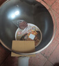 九阳（Joyoung） 大铁锅炒锅家用炒菜锅养油不粘老式燃气煤气灶通用具无涂层精铁 30CM带盖 -精铁 30cm 实拍图