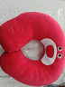 【京东物流】草莓熊u型颈枕迪士尼同款抱枕抱抱龙u型颈枕护颈枕 【爆款经典】草莓熊 实拍图