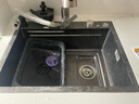 JOMOW水槽5.0加厚厨房大单槽一体盆304不锈钢洗碗池槽多功能洗菜盆GL/d 60*46【5.0加厚】耐磨耐刮 【默认发右下水】左下水需下单备注 实拍图