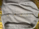 优衣库女装男装仿羊羔绒摇粒绒休闲开衫长袖宽松外套冬新款479616 02 浅灰色 M 实拍图