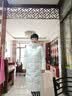 斐乐薰衣草羽绒丨FILA防泼水防污长款羽绒26冬季新款女保暖外套 云菇白-WT M 165/84A 实拍图