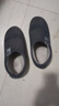 回力纯色全包棉鞋情侣室内外防滑保暖棉拖鞋HLX0233灰色44-45码 实拍图