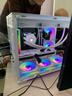 利民（thermalright）AQUA ELITE 360 WHITE ARGB 一体式水冷散热器日蚀幻彩光效 ARGB冷头 AE360 WHITE ARGB 实拍图