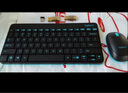 罗技（Logitech）MK245 Nano 键鼠套装 无线键鼠套装 办公键鼠套装 紧凑型 可调支架 带无线2.4G接收器 黑 实拍图