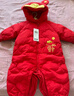 巴拉巴拉婴儿连体衣羽绒服宝宝男童女童2025新款冬装外出哈衣爬服造型拜年 实拍图