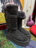 ZHR雪地靴女2025新款冬季加绒加厚保暖棉鞋女长筒靴女IQ01 灰色 37 实拍图