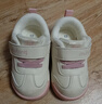 牧童学步鞋春秋季童鞋男童机能软底婴儿面包鞋革面女宝宝鞋 樱花粉23 实拍图
