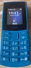 NOKIA新105 4G 全网通移动联通电信 老人老年按键直板学生儿童备用戒网手机 双卡双待  蓝色 实拍图