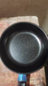 【亏本清仓】韩式麦饭石色不粘锅平底锅铁锅电磁炉不带盖 黑色小煎锅 16cm 实拍图
