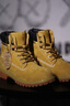 马登男士马丁靴美式经典大黄靴秋冬户外休闲工装靴2025新款加绒男鞋 砂黄 【靴子/复古马丁靴/高帮男鞋冬季/马丁鞋/登山靴】 44 (270mm) 男码 实拍图
