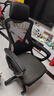锦汐 电脑椅家用办公椅子靠背人体工学椅学习转椅老板座椅游戏电竞椅 【可后躺+踏脚+乳胶】黑框黑网 实拍图