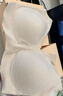 ubras【2件装】无尺码免拆V领内衣女背心美背粉底液色文胸罩无痕隐形 NEW-隐形肤+隐形肤 粉底液色 实拍图
