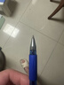斑马牌（ZEBRA）中性笔 0.5mm子弹头签字笔 学生标记笔走珠水性笔 C-JJ100 JELL-BE  2黑1蓝 实拍图