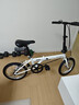 大行（DAHON）折叠自行车16英寸YUKI超轻迷你便携男女式通勤单车KT610 白色  实拍图