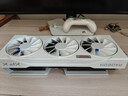讯景（XFX）AMD RADEON RX 9070 XT 雪狼 16GB 白色 全新电竞游戏设计智能学习台式电脑独立显卡  实拍图