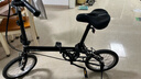 大行（DAHON）折叠自行车配件车座p8k3坐垫公路车座鞍单车减震座椅14-24寸通用 大坐垫【黑色】 实拍图