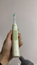飞利浦（PHILIPS）【肖战推荐】声波电动牙刷钻石3系 圣诞礼物 情侣款送男生女友 微泡水流HX5161/05抹茶绿 国家补贴 实拍图