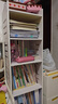 顺迈可移动书架置物架学生简易多层家用带轮桌边家用儿童阅读收纳架 移动书架120-35-30层高可调 实拍图