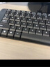 罗技（Logitech）MK220 键鼠套装 无线键鼠套装 办公键鼠套装  多媒体键鼠套装 带无线2.4G接收器 黑色 实拍图