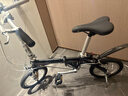 大行（DAHON） 412折叠自行车14英寸单速超轻迷你铝合金学生成人单车BYA412 黑色 实拍图