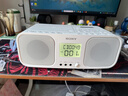 索尼（SONY） CFD-S401收音机 磁带机CD机闹钟一体机【需变压器，插电使用需拿出电池】 CFD-S401 W 白色 实拍图