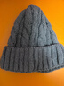 俞兆林帽子女冬季男百搭加厚保暖帽韩国潮针织毛线帽男雷锋帽 黑色  实拍图